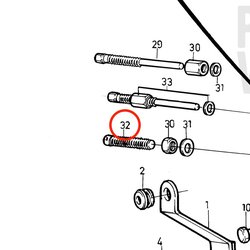 Vis d'origine Volvo Penta VOP3580089 | MD2030