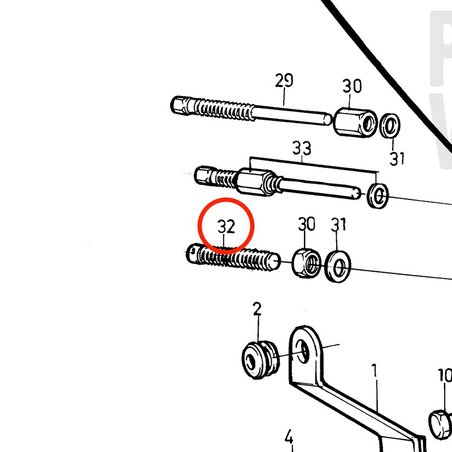 Parafuso original Volvo Penta VOP3580089 | MD2030