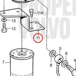 Barra Original Volvo Penta VOP3580102 | MD2010