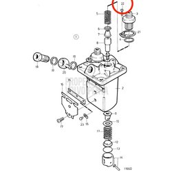 Tornillo Original Volvo Penta VOP3580156 | MD2030