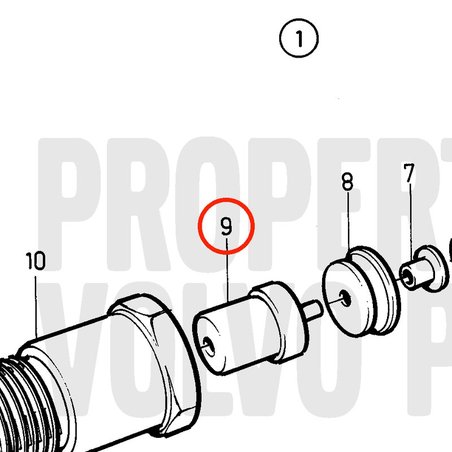 Difusor original Volvo Penta VOP3580187 | MD2010B