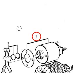 Magnete di controllo originale Volvo Penta VOP3580207 | MD2010