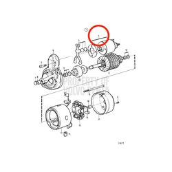 Ímã de controle original Volvo Penta VOP3580207 | MD2010