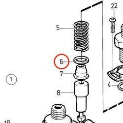 Joint d'origine Volvo Penta VOP3580276 | MD2030
