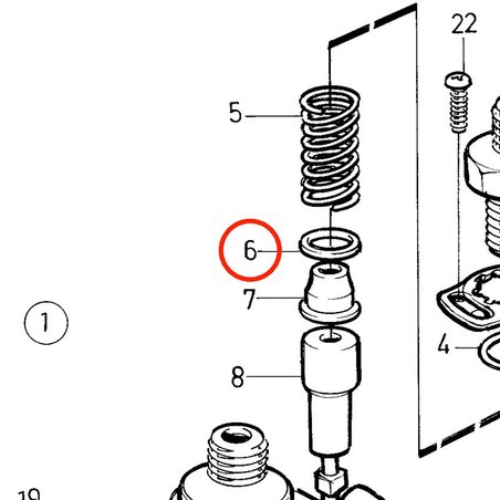 Junta Original Volvo Penta VOP3580276 | MD2030