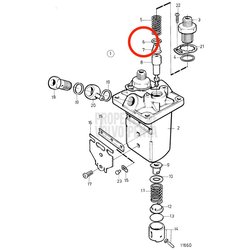 Junta Original Volvo Penta VOP3580276 | MD2030
