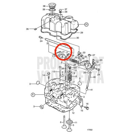 Console originale Volvo Penta VOP3582684 | MD2030