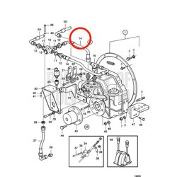 Original Volvo Penta Schlauch VOP3583495 | MD2010
