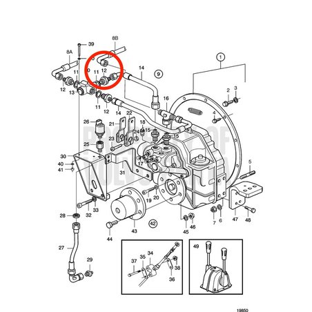 Capezzolo originale Volvo Penta VOP3583497 | MD2010