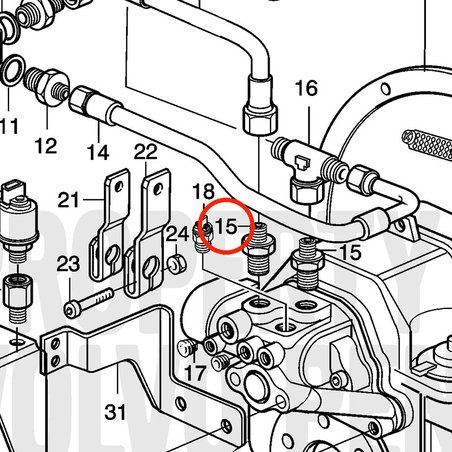 Original Volvo Penta Armatur VOP3583499 | MD2010
