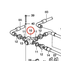 Caja de Termóstato Original Volvo Penta VOP3583503 | MD2010