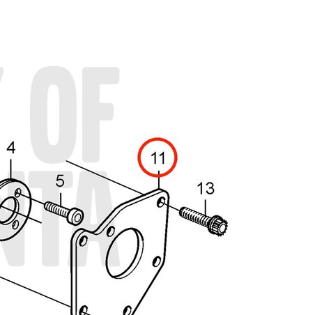 Adaptador Original Volvo Penta VOP3586621 | MD2010