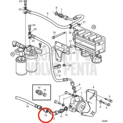 Capezzolo originale Volvo Penta VOP3587367 | MD2010