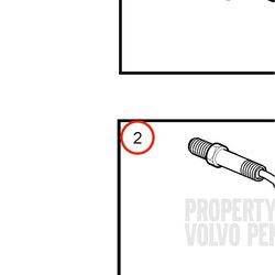 Capteur tachymètre d'origine Volvo Penta VOP3589140 | MD2010