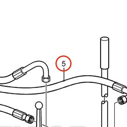 Tubo originale Volvo Penta VOP3589695 | MD2010