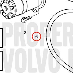 Tubo originale Volvo Penta VOP3589697 | MD2010