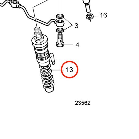 Bomba de Inyección, Reman Original Volvo Penta VOP3803967 | MD2010
