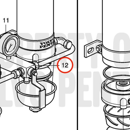 Original Volvo Penta Block VOP3827300 | MD2010