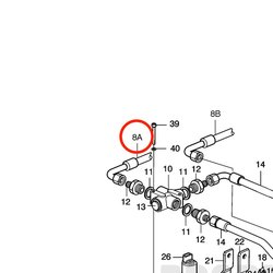 Manguera Original Volvo Penta VOP3836192 | MD2010