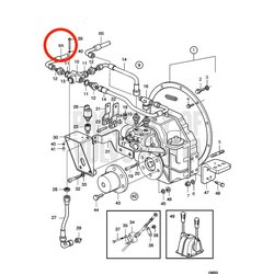 Original Volvo Penta Schlauch VOP3836192 | MD2010