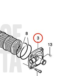 Original Volvo Penta Endplatte VOP3838410 | MD2010