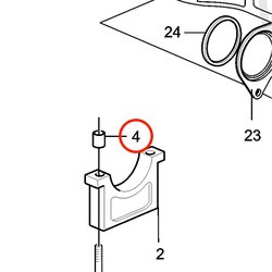 Boccola originale Volvo Penta VOP11700278 | MD2010