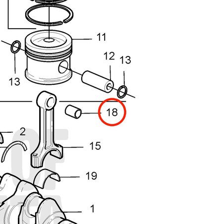 Casquillo Original Volvo Penta VOP11700325 | MD2010