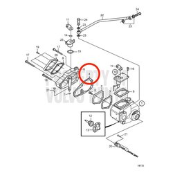 Guarnizione originale Volvo Penta VOP20405510 | MD2010