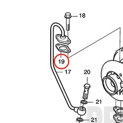 Guarnizione originale Volvo Penta VOP20405595 | MD2010