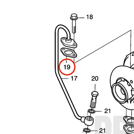 Original Volvo Penta Dichtung VOP20405595 | MD2010