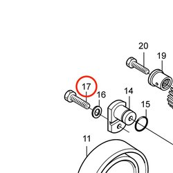 Vite originale Volvo Penta VOP20405706 | MD2010