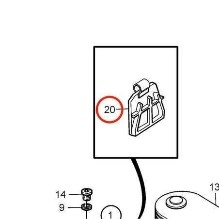 Soupape d'origine Volvo Penta VOP20405744 | MD2010