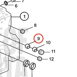 Manicotto guida originale Volvo Penta VOP20405906 | MD2010