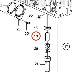 Valvola originale Volvo Penta VOP20405936 | MD2010