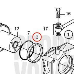 Casquillo Original Volvo Penta VOP20450807 | MD2010