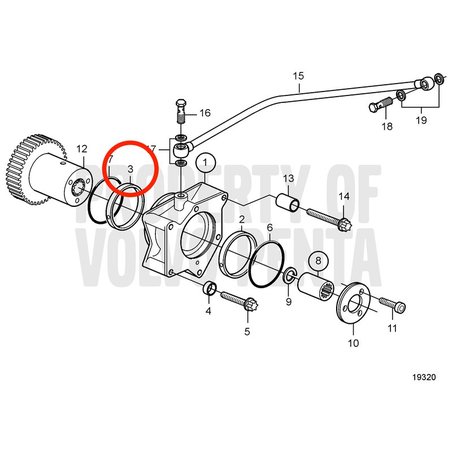 Casquillo Original Volvo Penta VOP20450807 | MD2010