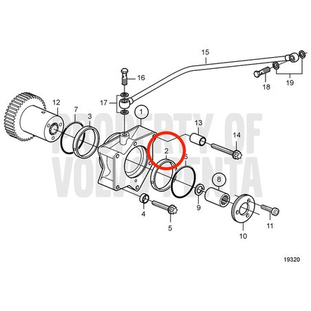 Casquillo Original Volvo Penta VOP20450809 | MD2010