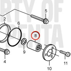 Manguito Original Volvo Penta VOP20459123 | MD2010