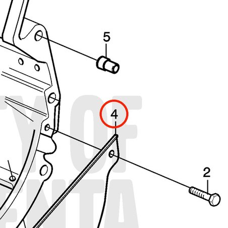 Copertura originale Volvo Penta VOP20459989 | MD2010