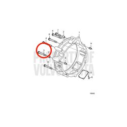 Vite a sei denti originale Volvo Penta VOP20459996 | MD2010