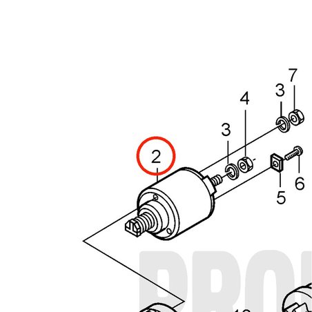 Relé Original Volvo Penta VOP20460115 | MD2010