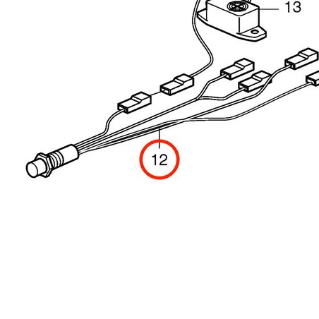 Cabo original Volvo Penta VOP20460245 | MD2010