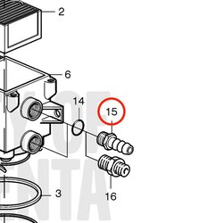 Original Volvo Penta Anschlussteil VOP20460249 | MD2010