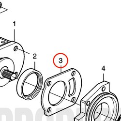 Junta Original Volvo Penta VOP20460516 | MD2010