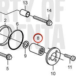 Manguito Original Volvo Penta VOP20460520 | MD2010