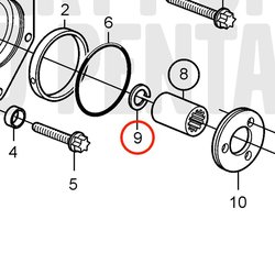 Cursor Original Volvo Penta VOP20460522 | MD2010