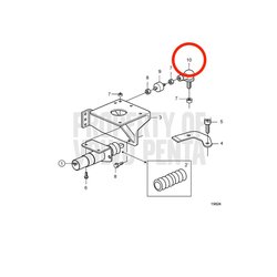 Giunto sferico originale Volvo Penta VOP20464445 | MD2010