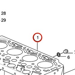 Carter motore originale Volvo Penta VOP20555442 | MD2010