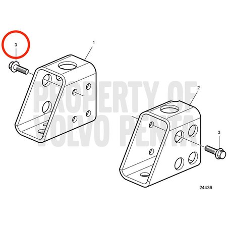Tornillo Original Volvo Penta VOP20563999 | MD2010