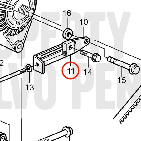 Bloc de tension d'origine Volvo Penta VOP20756597 | MD2010